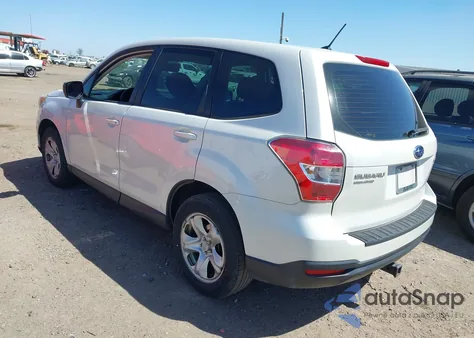 2014 Subaru Forester 2.5I z USA, uszkodzony, nr VIN JF2SJAAC4EG442770